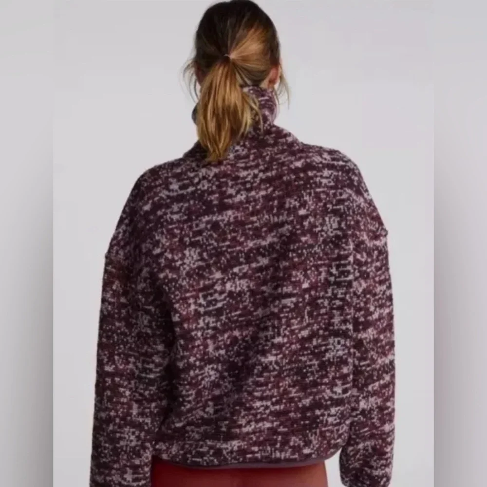 Varley Bailey Half Zip fleece wool pullover - Picture 2 of 7